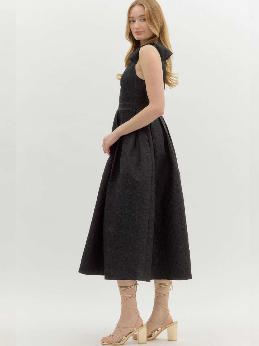 entro black dress Floral Print Cotton Mini while the soft knit fabric and pockets make it comfortable enough to wear all day long The Christina dress - soft