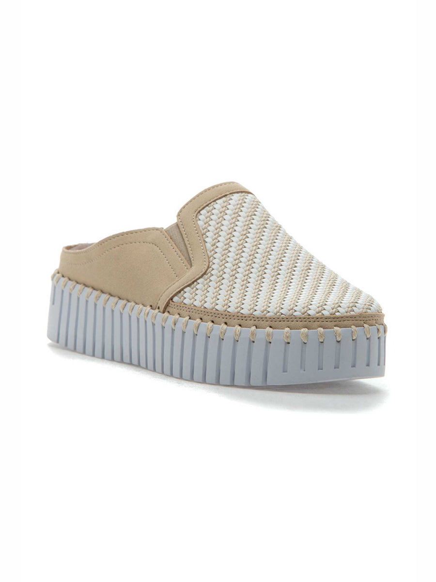 Ilse Jacobsen Tulip 0025 Mule Kit | Woven Slip-On Platform Comfort