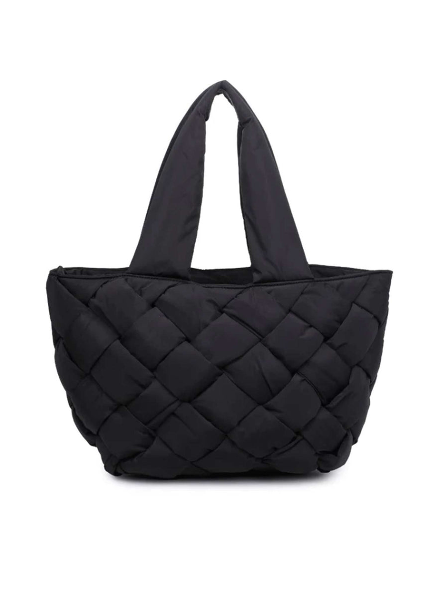 Intuition East West Woven Nylon Tote