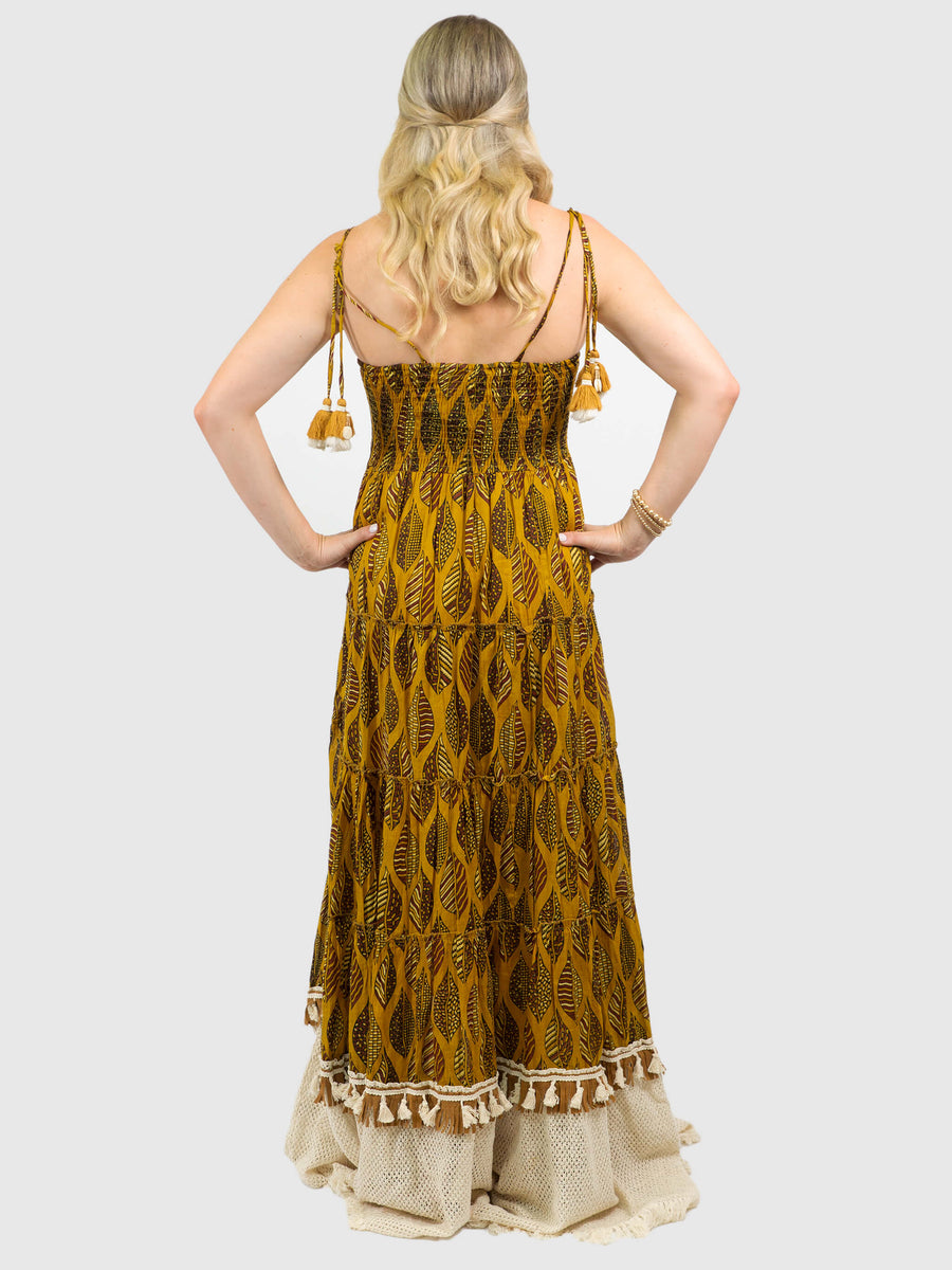Gypsy Boho Chic Dress M/L