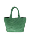 BC Bags woven tote bag in green