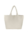 BC Bags woven tote bag in white