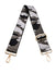 camo bag strap in charcoal