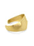 22-karat gold cuff from side