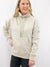 high neck pullover with gold zipper details