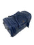greek navy luxury duffle bag with wheels from top