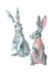 pastel paisley bunnies