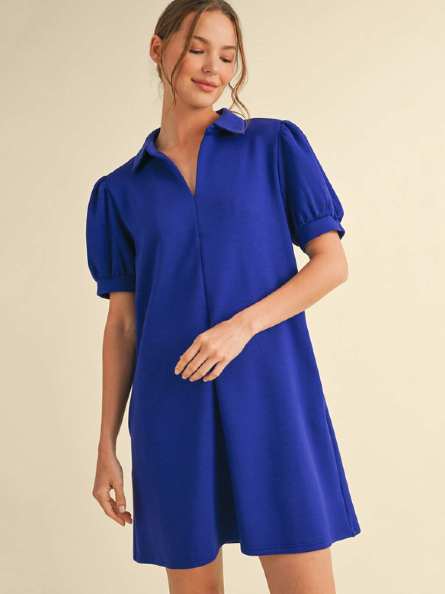 Jodifl Everyday Luxe Jersey Dress Royal Blue / S