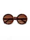 OKKIA Monica Sunglasses in Classic Havana from front folded