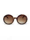 OKKIA Monica Sunglasses in Classic Havana from front