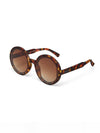 OKKIA Monica Sunglasses in Classic Havana from side