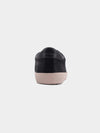 ShuShop Rebel Sneaker in black showing back of sneaker
