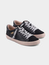 ShuShop Rebel Sneakers in black shown from front side as pair