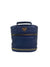 navy travel jewelry bag from front