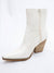 white store western style bootie from side