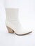 white store western style bootie from side
