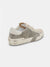 zina granite metallic suede sneaker from back side