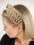 Pearl Velvet Knot Headband