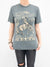mineral wash cowboy graphic tee in stone gray