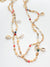cowry and shell long necklace