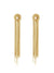 long gold tassel earrings