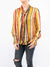 glitter striped top from front 