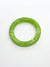 chunky acrylic bracelet in marble green