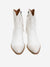 white western style booties from front