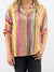 multi color button up top from front