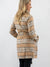 tan plaid coat from back