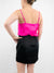 dressy hot pink cami from back