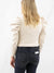ivory puff sleeve top from back