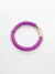 Acrylic bracelet purple