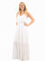 white tiered maxi dress from the front